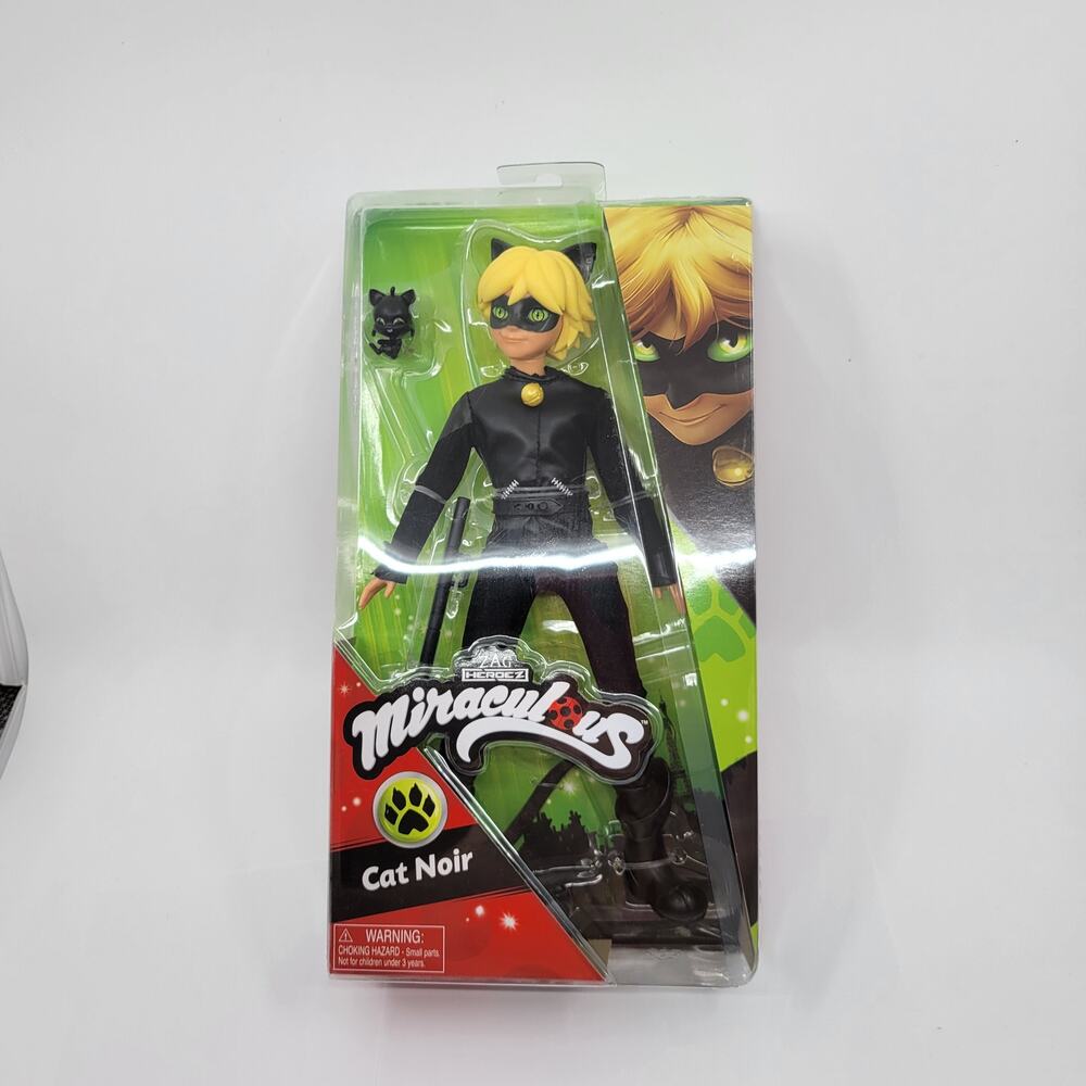 Miraculous Cat Noir Action Doll 11" Action Figure Fashion Doll New, sealed.